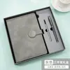 Set de Personalización para Cuaderno Hebilla Redonda A5 Regalo para Reuniones de Empresa Oficina Caja de Regalo Personalización de Bloc de Notas Puede Imprimir Logo