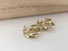 Placa de Incienso Metálica Retro Arc para Mosquitos Clip para Oreja Sin Agujeros en las Orejas Elegante Avanzado de Nicho Pendientes Circulares Versátiles Pendientes