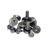 Rodamiento de Rosca Externa Acero Inoxidable 304 con Varilla Roscada Rodamiento Rueda Rodillo Eje Varilla Tornillo Pista Polea Rueda Guía