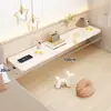 Mesa de Cama Plegable, Escritorio de Pared, Mesa Auxiliar Colgante, Mesa para Laptop de Dormitorio, Mesa de Regazo de Cabecera