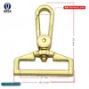 Bolsas, Bolsas Masculinas, Bolsas Femininas, Bolsas Masculinas de 20mm a 38mm, Fivela de Cachorro, Porta-Cartões, Fivela de Gancho de Liga de Zinco, Acessórios de Chaveiro de Metal