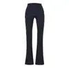 Conjunto sexy y seductor de chaqueta corta con capucha + pantalones acampanados, adelgazante y que alarga las piernas, para usar en casa y también en la calle