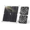 Panel Solar 12W Ventilador de Escape Solar Ventilador Eléctrico para Mascotas Adecuado para Gallineros, Invernaderos, Refrigeración, Fotovoltaico