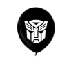 Conjunto de balões de aniversário temático de Transformers para festas e celebrações infantis