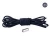 [27] Cordones perezosos, hebilla cápsula sin atar, sujetador de cordón elástico redondo de metal de moda y personalizado de colores, no requiere atar.