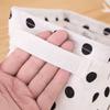 Cesto de Armazenamento Portátil, Cesto de Armazenamento Simples e Fresco para Diversos com Bolinhas, Cesto de Armazenamento para Mesa