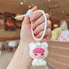 Figuritas de llavero de goma blanda de anime de dibujos animados, colgantes para mochila, accesorios para bolsos, pequeños adornos, al por mayor en stock para tiendas