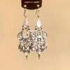 Brincos de Saia com Diamante Rosa Estilo Étnico de Nicho de Luxo Exótico Brincos Estilo Festa Brincos Femininos 2025 Novo