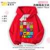 Rhythm Box Ropa Sudadera Infantil Sprunki Alrededor Niños y Niñas Abrigo con Capucha Primavera y Otoño Top Casual Ins