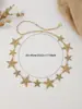 Cadena de Cintura de Estrella Estilo Vacaciones Oceánicas Europeas y Americanas Transfronteriza Sexy Cadena Corporal de Playa Versátil Casual Decoración de Estrella Venta al por Mayor