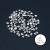 Rhinestones Planos de Circonita Biselada Blancos Mini Decoraciones para Uñas Rhinestones Irregulares Tipo Marquise Blancos Transparentes Decoraciones de Rhinestone para Uñas Súper Brillantes