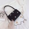 Bolsa Transversal de Ombro Portátil com Corrente Nova Primavera 2021 Mochila Elegante Urbana Coreana para Festa Jantar de Meninas