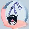 Bolsa Feminina Kulomi Satchel Vinho Bolsa Infantil Porta-Moedas Bolsa Pequena Fofa Desenho Animado Moda Bolsa Transversal de Silicone