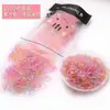 Faixa de cabelo infantil, faixa de borracha para meninas, faixa de cabelo descartável, preta, grossa, para bebê, sem CABELO
