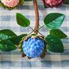 Cabeza de Buda flor artificial flor artificial flor Emperador flor de seda Sakyamuni mayoreo y menudeo arte floral suave para el hogar