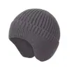 Gorro de invierno gorro con protección para las orejas forro polar grueso cálido protección para las orejas gorro de punto de cachemira a prueba de frío gorro Joker gorro venta al por mayor