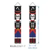 Bandera Exterior para Fiesta de Día de Muertos Mexicano Transfronterizo, Calavera de Halloween, Calabaza, Festival