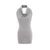 Pure Desire Spice Girl Chaleco de Cuello Swing para Mujer Verano 2025 Nuevo Diseño Sensación Ropa Exterior Top sin Mangas Ajustado sin Espalda