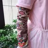 Mangas de Tatuaje de Peces Koi en Stock, Suministro Directo de Fábrica, Mangas de Brazo Ultradelgadas de Alta Elasticidad, Diseño Floral Grande en el Brazo