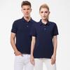 Camisa Polo de Manga Curta com Lapela e Logo Impresso Personalizado, Camisa Publicitária para Golfe, Roupa de Trabalho para Negócios, Camisa Cultural com Estampa Bordada