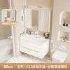 Lavabo de cerámica de gran diámetro combinación de mueble de baño lavabo grande lavabo cerámico integrado lavabo oceánico tamaño grande lavabo de vientre para baño