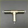 Conector Redutor em T com Engate Rápido Tipo Y Reto Tomada Tipo T Cabeça Verde Redutor em T Junta de Bambu para Gás