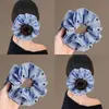 Nuevo Diseño Coreano de Nicho Hecho a Mano Encaje Plisado Encaje Banda para el Cabello Doble Capa Intestino Grande para el Cabello Accesorios para el Cabello