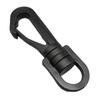 Gancho giratorio de 1.1 cm directo de fábrica para equipaje, bolso de mano, gancho giratorio, gancho giratorio doble de plástico, gancho de POM