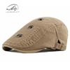 Boina Masculina Primavera e Outono Dia Novo Moda Coreana Chapéu Feminino Britânico Literário Retrô Chapéu para Frente Chapéu de Sol