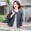 2026 Novo Cardigã Casaco Versátil Moda Casual Outono e Inverno Transfronteiriço Plus Size Redutor de Idade para Mães de Meia-Idade