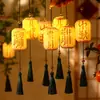 Linternas Decorativas Colgantes para el Día Nacional 2026 Modelo Nuevo para Decoración de Ambiente de Centros Comerciales y Tiendas Colgantes Iluminados de Alta Gama