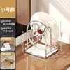 Estante para tapas de ollas de acero inoxidable, estante de almacenamiento de cocina para encimera, estante para tablas de cortar, tabla de cortar, espátula, soporte para tablas de cortar, estante de almacenamiento
