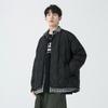 Jaqueta de Inverno Nova Masculina 90% Penugem Tendência Moda Costurada Gola Reversível Versátil Unissex Casal Marca Tendência Casaco