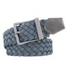 Estilo Popular Europeo y Americano Unisex Moda Cinturón Tejido Simple, Cinturón Transpirable Casual Sin Hebilla