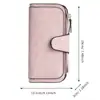 Monedero con hebilla larga para mujer, monedero multicolor, tarjetero, bolso para teléfono móvil, cartera de mano, tarjetero
