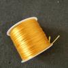 Cuerdas Elásticas de Cristal Planas Largas de 40 m al por Mayor para Ensartar Cuentas, Buena Elasticidad, Hilo para Pulseras 0.8 mm Joyería