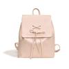 Mochila de moda nova primavera 2024 para mulheres versátil textura para o dia a dia mochila de cordão transversal para o dia a dia