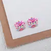 Brincos de Dança do Leão Acessórios para Nail Art DIY Desenho Animado Estilo Chinês Dança do Leão Unhas Postiças Acessórios de Resina DIY Feito à Mão