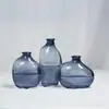 Vaso de Vidro Personalizado Atacado Vaso para Arranjo de Flores Hidropônicas Vidro Grande Decorativo Sala de Estar Vaso Enfeites Vaso para Flores Secas