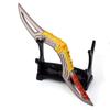 Periférico del juego Legend of Zelda, modelo de arma de dardos voladores grande de 17 cm, manualidades