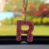 Colgante para Coche con Forma de Oso de Amor de Arcilla Amazon Transfronterizo, Colgante para Interior de Coche, Colgante de Letra de Alta Gama para Mujeres