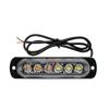 Luz Intermitente y Constante de 6 LEDs 12V 24V Camioneta de Carga para Coche Autobús Remolque de Carga Motocicleta Eléctrica Luz Lateral Trasera Impermeable Luz de Freno