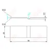 Conector de lengüeta para batería de litio alta corriente alta potencia celda única lámina compuesta de cobre-aluminio lámina de aluminio soldadura láser barra colectora de cobre-aluminio