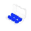 Pacote com 6 Tampões de Ouvido de Silicone Redondos para Dormir de Crianças, à Prova de Ruído e Redutores de Ruído, à Prova d'Água para Natação, Tampões de Ouvido de Silicone Embalados
