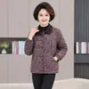 Chaqueta corta de otoño para mamá, chaqueta casual para mujer de 50 años, chaqueta con solapa de nuevo estilo para primavera y otoño para mujeres de mediana edad y mayores
