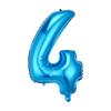 Versão americana corpo fino balão de alumínio digital grande de 40 polegadas balão digital de 42 polegadas decoração de festa de aniversário balão de hélio flutuante vazio