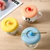 Tapa de Silicona para Taza de Celebridad de Internet a Prueba de Polvo y Insectos Tapa Redonda Linda para Taza Tapa Universal para Taza Tapa para Taza de Té Universal
