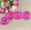 Acrílico transparente rosa cuentas de rosa de una cara material de cuentas DIY hecho a mano accesorios al por mayor acrílico