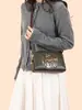 Bolso Retro de Alta Gama para Mujer 2025 Nuevo Piel Suave Multicapa Bolso de Hombro Cruzado Gran Capacidad Bolso Almohada 8055
