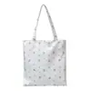 2026 Nuevo Bolso Tote Floral 3D Bolso para Estudiante Tutoría Bolso para Documentos Impermeable Gran Capacidad Bolso de Mano Personalizable